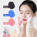Body Brush Manufacturer - High Quality Simple Oval Silicone Scrubber Gentle Exfoliating