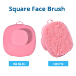 Body Brush Manufacturer - High Quality Simple Oval Silicone Scrubber Gentle Exfoliating