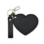 Cosmetic Mirror Manufacturer - Customize Logo Portable Exquisite Leather Heart Shaped
