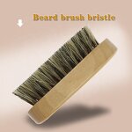 Beard Brush Manufacturer - 1Pcs Boar Bristle with Premium Wooden Care Tool Gift