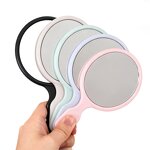 Cosmetic Mirror Manufacturer - High Quality Customize Logo Round Single Side Handheld