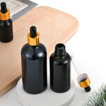 Essential Oil Bottle Manufacturer - Wholesale 10ml 20ml 30ml Black Glass Dropper