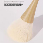 Nail Dust Brush Manufacturer - Japanese Style Flat Slim Waist Synthetic Hair Wood