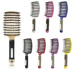 Hair Brush Manufacturer - Customized Curved Vented Detangling Wave Boar Bristle