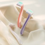 Hair Removal Razor Set Factory - 3pcs Professional Portable Safety Women Body Razor Kit for Leg