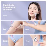Hair Removal Razor Manufacturer - Portable Mini Safe 5 Layer Blade Professional Body for Women