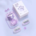 Razor with Replacement Head Factory - Portable Mini Safe 5 Layer Blade with Extra Head Replacement