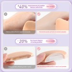 Body Powder Puff Factory - 2Pcs Triangle Soft Air Cushion Latex Free Cosmetic Face Beauty Sponge