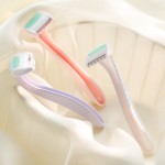 Hair Removal Razor Set Factory - 3pcs Professional Portable Safety Women Body Razor Kit for Leg