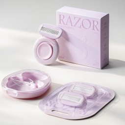 Floating Head Razor Factory - Portable Mini Safe 45° Floating Head Professional for Women Leg