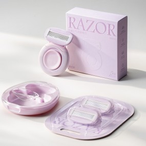 Floating Head Razor Factory - Portable Mini Safe 45° Floating Head Professional for Women Leg