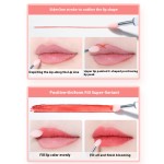 Lip Brush with Cover Factory - Goodgudi Portable Silicone Professional Lipstick Makeup Beauty Tool
