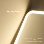 Rotating Makeup Mirror Manufacturer - LED Folding Rechargeable 3 Color Light with 64 LED