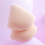 Body Powder Puff Factory - 2Pcs Triangle Soft Air Cushion Latex Free Cosmetic Face Beauty Sponge