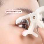 Eyelash Curler Set Manufacturer - 2pcs Plastic 1 Wide Angle and 1 Partial Beauty Curler Kit Customized