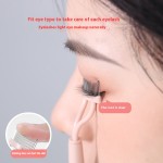 睫毛梳源头工厂-古古迪折叠便携不锈钢美容分离器工具涂抹器