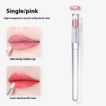 Lip Brush with Cover Factory - Goodgudi Portable Silicone Professional Lipstick Makeup Beauty Tool