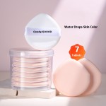 Waterdrop Powder Puff Manufacturer - 7pcs Ultra Soft Round Sponge for Loose Powder Cosmetic Wet Dry