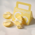 Air Cushion Puff Set Factory - Goodgudi Yellow Wet Dry Non-Absorbent Professional Mini Thumb