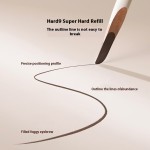 Double Sided Eyeliner Pencil Factory - 2 in 1 Waterproof Brown with Eye Eyebrow Brush Bomb Makeup