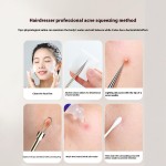 Blackhead Remover Manufacturer - Personal Skin Care Tools Stainless Steel Acne Needle Suit Comedone Extractor