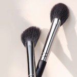 粉底化妆刷生产商-黑色专业女性用化妆品混合高品质豪华