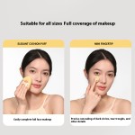 Air Cushion Puff Set Factory - Goodgudi Yellow Wet Dry Non-Absorbent Professional Mini Thumb