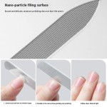 Glass Nail File Manufacturer - Professional Durable Nano Mini Custom Logo Crystal Fingernail File