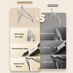 Cuticle Scissors Factory - Stainless Steel Nipper Extremely Sharp for Dead Skin Remove Care