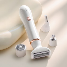 Electric Hair Remover Manufacturer - 4 in 1 Rechargeable Professional Body Leg Underarm Bikini Nose