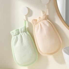 Exfoliating Gloves Manufacturer - Bath Wash Mitts Two Side Mud and Fine Coarse Sand Scrubbing Rubbing Towels
