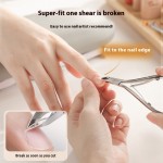 Cuticle Scissors Factory - Stainless Steel Nipper Extremely Sharp for Dead Skin Remove Care