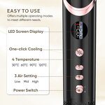 8 in 1 Hair Air Styler Manufacturer - BLDC Hot Air Brush Straightener Curler Volumizing Tool