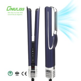 2 in 1 Hair Straightener Dryer Manufacturer - Wet Dry Ionic Air Styler Portable Flat Iron Tool