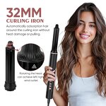 8 in 1 Hair Styler Manufacturer - 1400W High-Speed Hot Air Brush Straightener Curler Dryer Tool