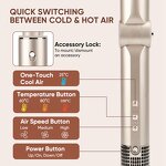 6 in 1 Ionic Airstyler Manufacturer - Hair Dryer Curler Brush Straightening Volumizing Multi Tool