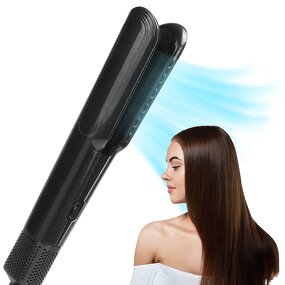 Hair Air Styler Flat Iron Manufacturer - 2025 110000RPM Wet to Dry Air Straightener Hair Dryer