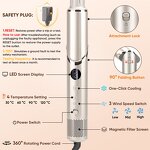 8 in 1 Auto Rotating Hair Styler Manufacturer - Hot Air Brush Curling Iron High Speed Hair Dryer