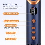 8 in 1 Hair Air Styler Manufacturer - Automatic Curling Brush Straightener Iron Salon Styling Tool