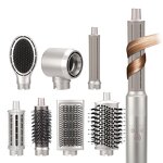 8 in 1 Hot Air Brush Manufacturer - 1300W 3-Speed Ionic Auto-Wrap Curling Iron Fast Drying Tool