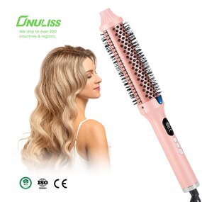 Ionic Hot Air Brush Manufacturer - Custom PTC Heater Ceramic Curling Iron Salon Hair Styling Tool