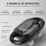 Electric Massage Gun Manufacturer - 6 Heads 20 Speed Deep Tissue Muscle Fascial Body Relax Tool