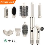 8 in 1 Hair Multi Styler Manufacturer - Foldable LED Display Ionic Blow Dryer ALCI Plug with Diffuser