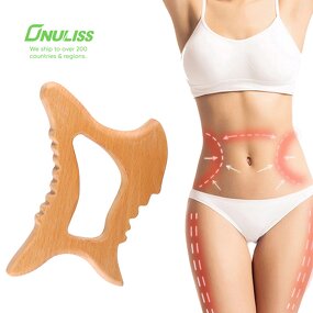 Wooden Gua Sha Tools Manufacturer - Full Body Lymphatic Drainage Wood Therapy Cellulite Massager