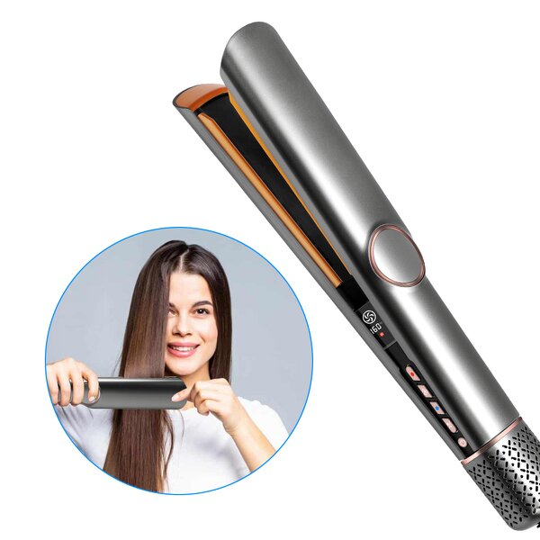Cordless Flat Iron Manufacturer - Custom Travel Size Titanium Wet to Dry Air Hair Straightener