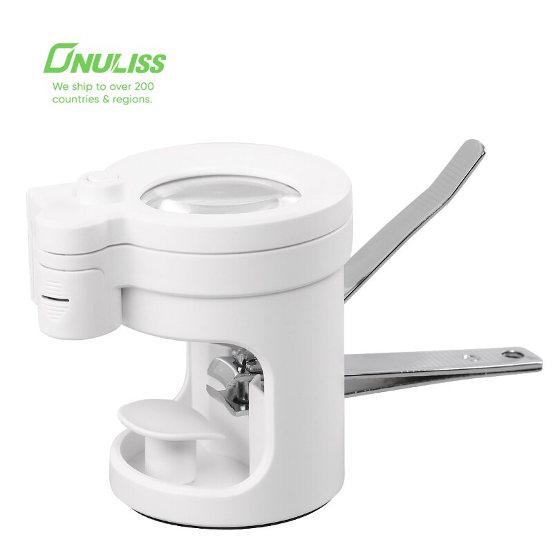 Baby Nail Care Kit Manufacturer - ABS Nippers Nail Clipper with Magnifier for Baby Elder Care