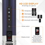 2 in 1 Hair Dryer Straightener Manufacturer - Professional Titanium Flat Iron Wet to Dry Styler