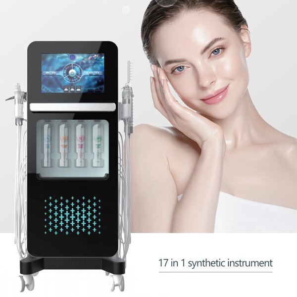 17 in 1 Oxygen Facial Machine Manufacturer - 2025 Newest Diamond Microdermabrasion Aqua Peel Water Tool