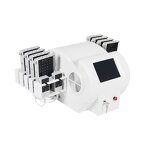 6D Lipolaser Fat Reduce Machine Manufacturer - Salon 6 Wavelengths 650nm Cellulite Removal Pads Tool