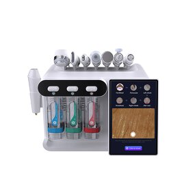 10in1 Skin Detector Facial Machine Manufacturer - Multi-function Water Oxygen Hydration Deep Cleansing Tool